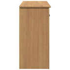 vidaXL Sideboard mit Schubladen PANAMA 93x40x80 cm Massivholz Kiefer