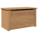 vidaXL Truhe mit Deckel PANAMA 79x42x46 cm Massivholz Kiefer