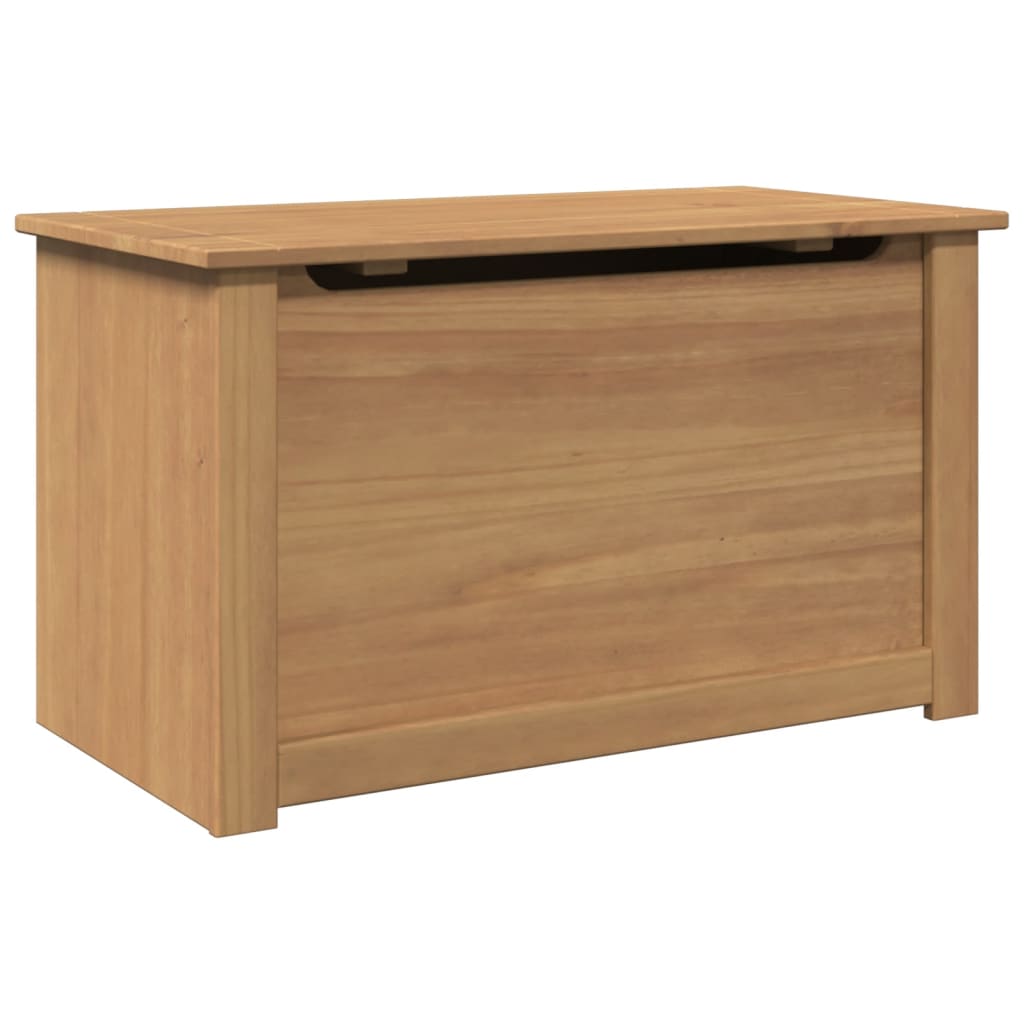 vidaXL Truhe mit Deckel PANAMA 79x42x46 cm Massivholz Kiefer