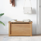 vidaXL Truhe mit Deckel PANAMA 79x42x46 cm Massivholz Kiefer