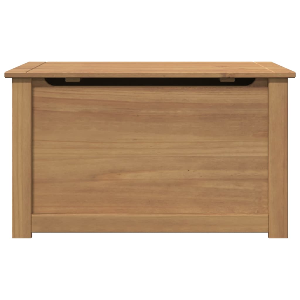 vidaXL Truhe mit Deckel PANAMA 79x42x46 cm Massivholz Kiefer