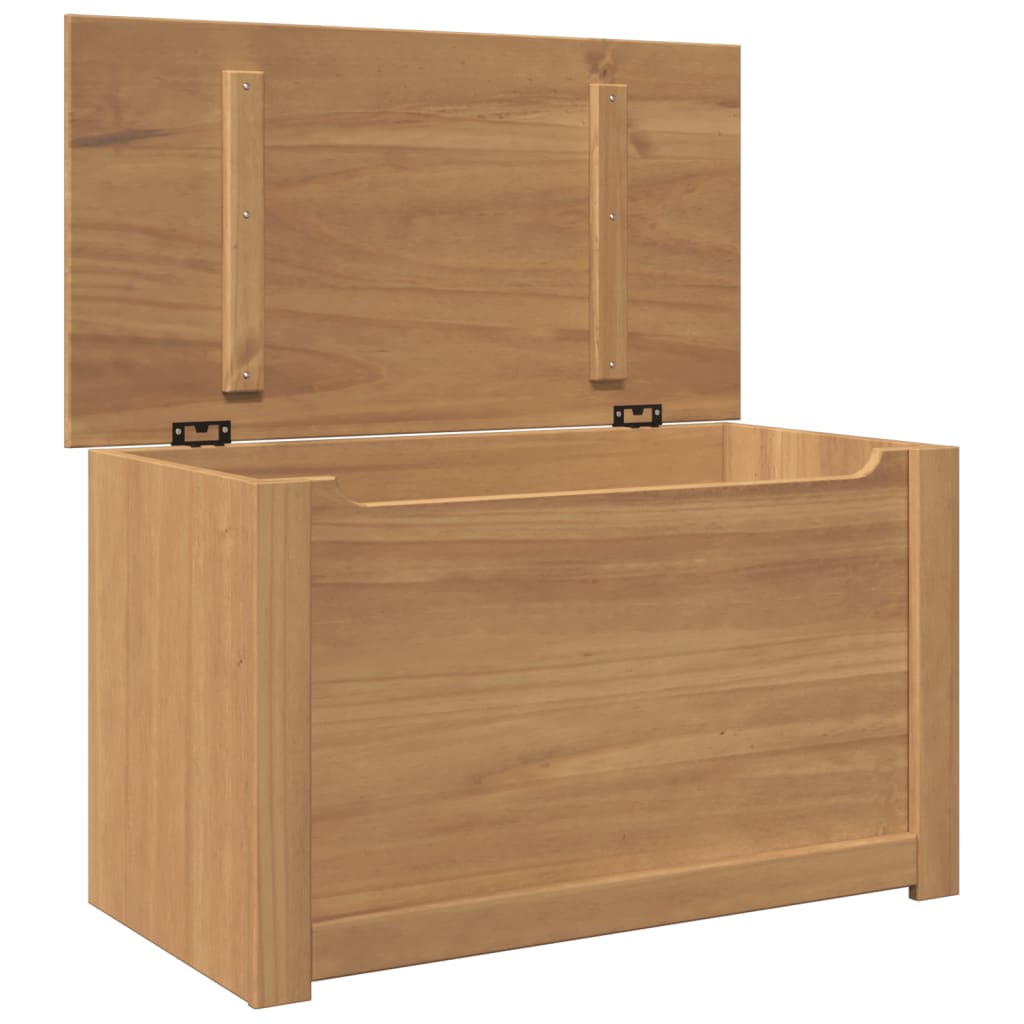 vidaXL Truhe mit Deckel PANAMA 79x42x46 cm Massivholz Kiefer