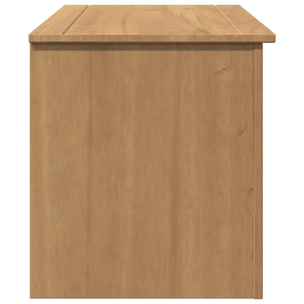 vidaXL Truhe mit Deckel PANAMA 79x42x46 cm Massivholz Kiefer