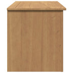 vidaXL Truhe mit Deckel PANAMA 79x42x46 cm Massivholz Kiefer