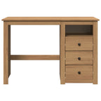 vidaXL Schreibtisch PANAMA 112x45x75 cm Massivholz Kiefer