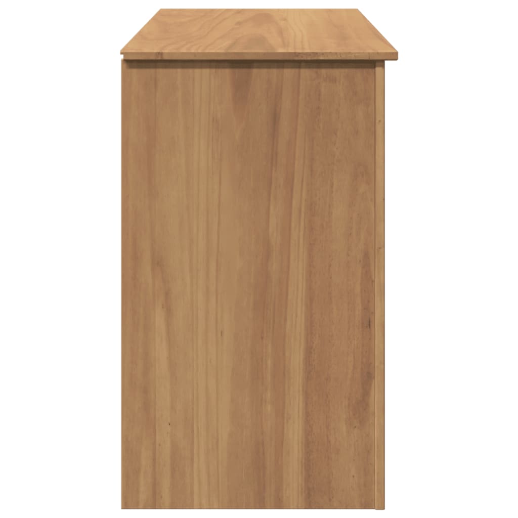 vidaXL Schreibtisch PANAMA 112x45x75 cm Massivholz Kiefer