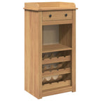 vidaXL Weinschrank PANAMA 57x40x111,5 cm Massivholz Kiefer
