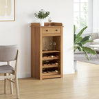 vidaXL Weinschrank PANAMA 57x40x111,5 cm Massivholz Kiefer