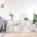 vidaXL Faltboxen 4 Stk. Creme 32x32x32 cm Vlies