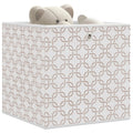 vidaXL Faltboxen 10 Stk. Creme 32x32x32 cm Vlies