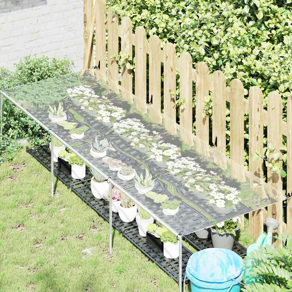 vidaXL Pflanzenabdeckung mit Ösen 1x3 m PVC