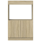vidaXL Highboard Sonoma-Eiche 63x33x100 cm Holzwerkstoff