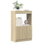 vidaXL Highboard Sonoma-Eiche 63x33x100 cm Holzwerkstoff