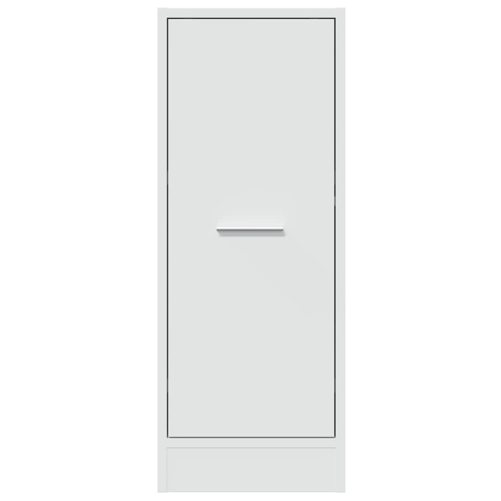 vidaXL Apothekerschrank Weiß 30 x 41 x 77,5 cm Holzwerkstoff