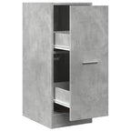 vidaXL Apothekerschrank Betongrau 30x41x77,5 cm Holzwerkstoff