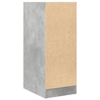 vidaXL Apothekerschrank Betongrau 30x41x77,5 cm Holzwerkstoff