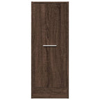 vidaXL Apothekerschrank Braun Eichen-Optik 30x41x77,5 cm Holzwerkstoff