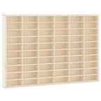 vidaXL Sammlervitrine aus Holz mit 60 Fächern 60 x 4,5 x 40,5 cm
