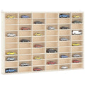 vidaXL Sammlervitrine aus Holz mit 60 Fächern 60 x 4,5 x 40,5 cm
