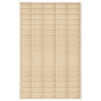vidaXL Sammlervitrine aus Holz mit 90 Fächern 50,5 x 4,5 x 79 cm