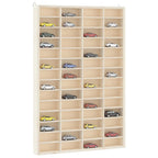 vidaXL Sammlervitrine aus Holz mit 56 Fächern 40 x 4,5 x 60 cm