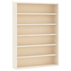 vidaXL Sammlervitrine aus Holz mit 6 Regalen 40x8,5x55 cm