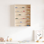vidaXL Sammlervitrine aus Holz mit 6 Regalen 40x8,5x55 cm