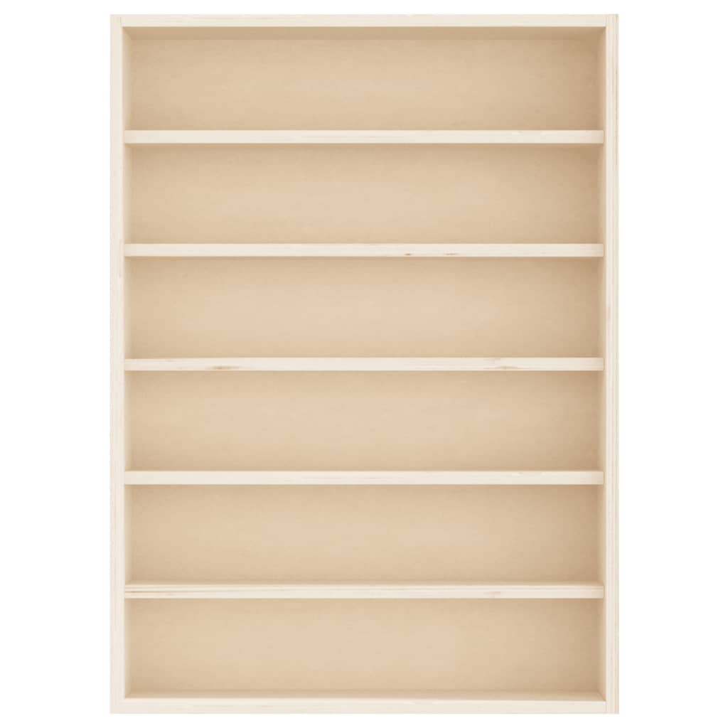 vidaXL Sammlervitrine aus Holz mit 6 Regalen 40x8,5x55 cm