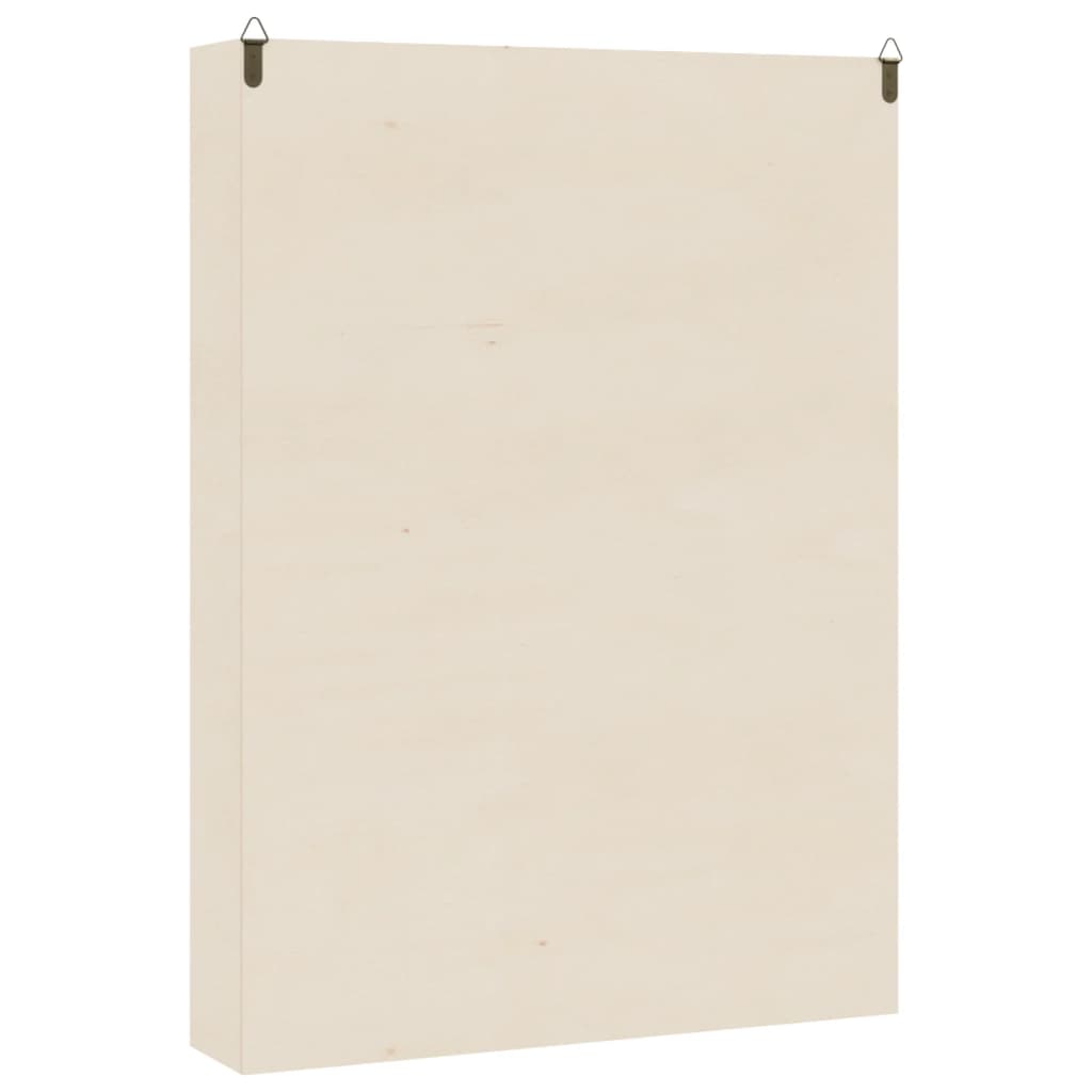 vidaXL Sammlervitrine aus Holz mit 6 Regalen 40x8,5x55 cm