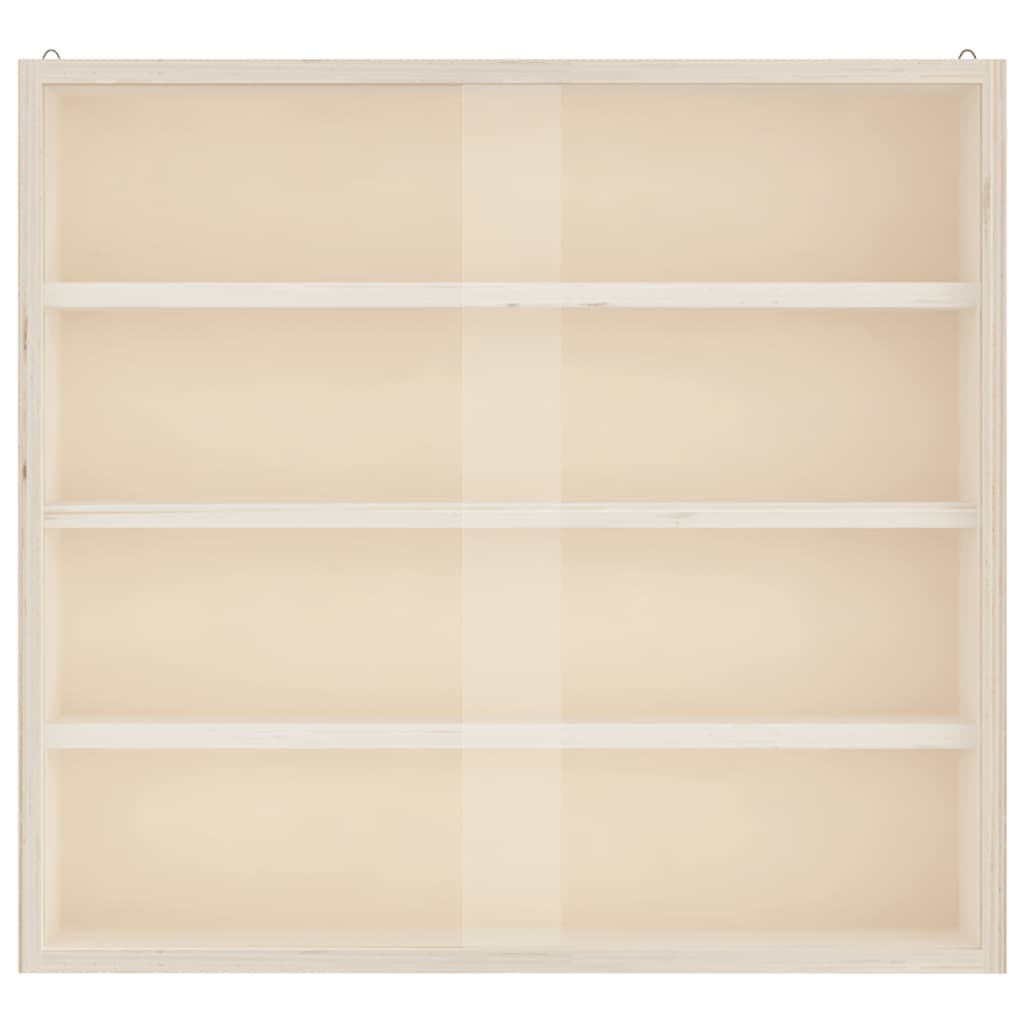 vidaXL Sammlervitrine aus Holz mit Türen 40x8,5x37 cm