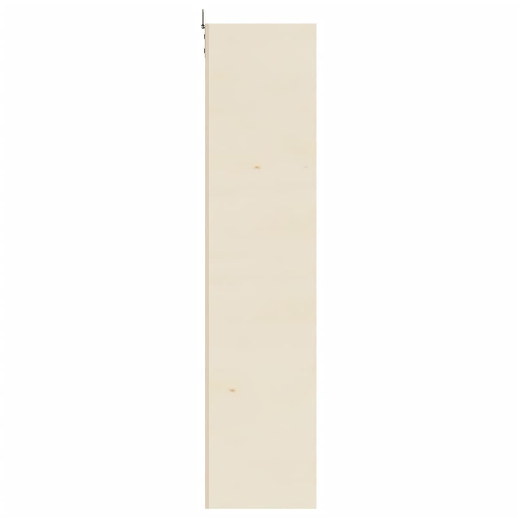 vidaXL Sammlervitrine aus Holz mit Türen 40x8,5x37 cm