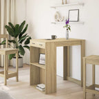 vidaXL Bartisch Sonoma-Eiche 102x70x103,5 cm Holzwerkstoff