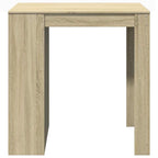 vidaXL Bartisch Sonoma-Eiche 102x70x103,5 cm Holzwerkstoff