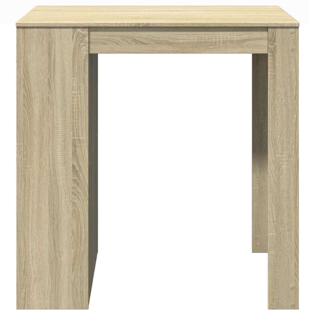 vidaXL Bartisch Sonoma-Eiche 102x70x103,5 cm Holzwerkstoff