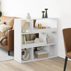vidaXL Raumteiler Weiß 100x33x94,5 cm Holzwerkstoff