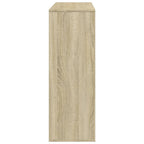 vidaXL Raumteiler Sonoma-Eiche 100x33x94,5 cm Holzwerkstoff