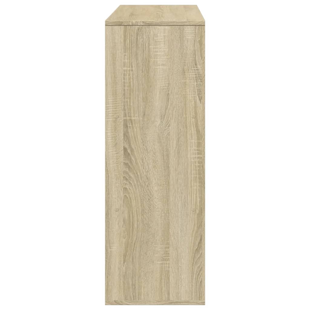 vidaXL Raumteiler Sonoma-Eiche 100x33x94,5 cm Holzwerkstoff