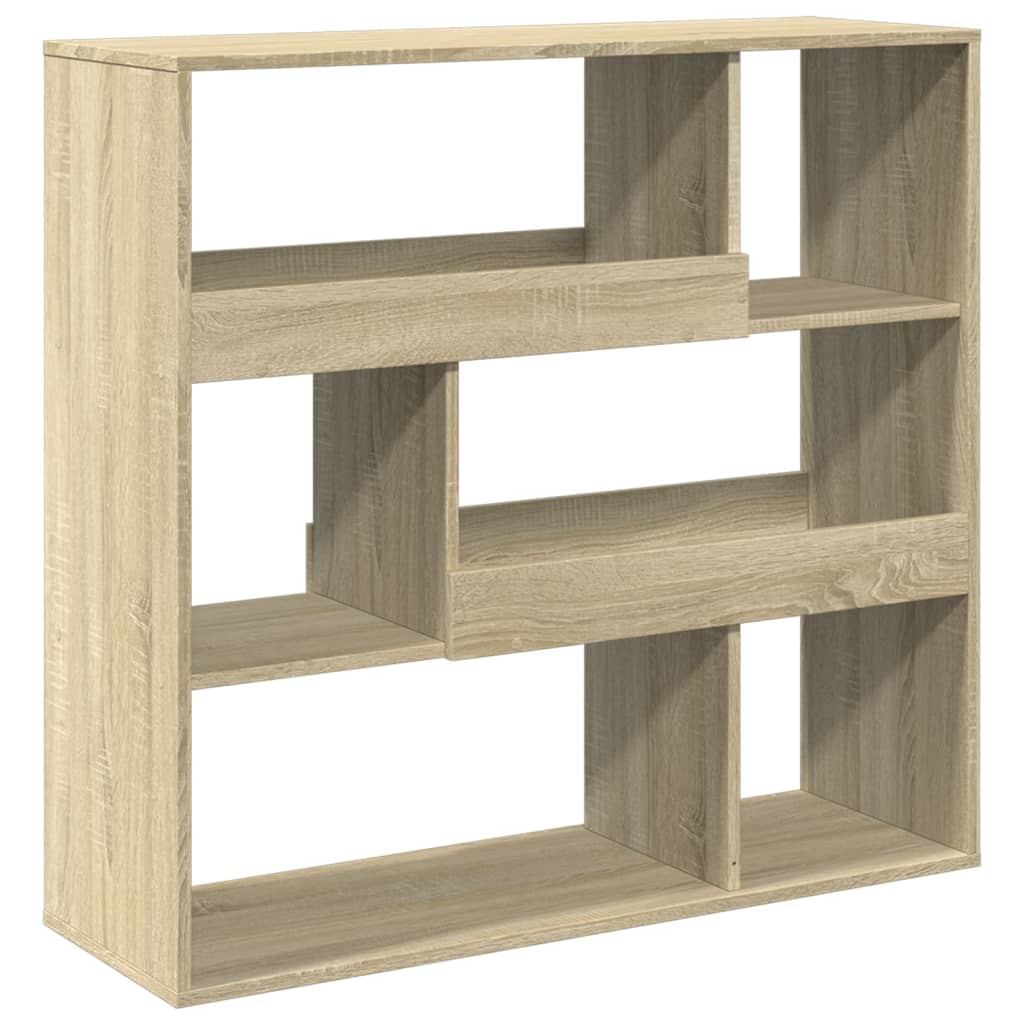 vidaXL Raumteiler Sonoma-Eiche 100x33x94,5 cm Holzwerkstoff
