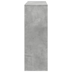 vidaXL Raumteiler Betongrau 100x33x94,5 cm Holzwerkstoff