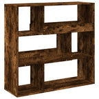 vidaXL Raumteiler Räuchereiche 100x33x94,5 cm Holzwerkstoff