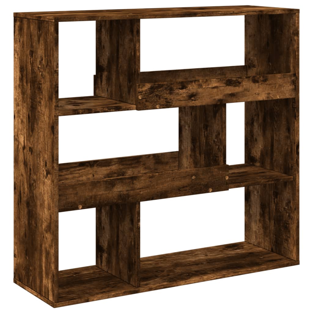 vidaXL Raumteiler Räuchereiche 100x33x94,5 cm Holzwerkstoff