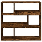 vidaXL Raumteiler Räuchereiche 100x33x94,5 cm Holzwerkstoff