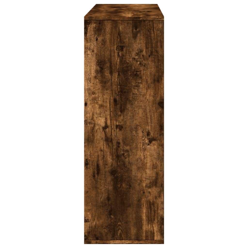 vidaXL Raumteiler Räuchereiche 100x33x94,5 cm Holzwerkstoff