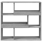 vidaXL Raumteiler Grau Sonoma 100x33x94,5 cm Holzwerkstoff