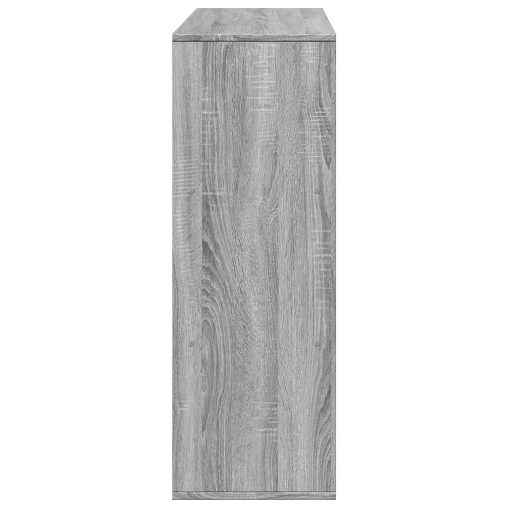vidaXL Raumteiler Grau Sonoma 100x33x94,5 cm Holzwerkstoff