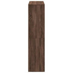 vidaXL Raumteiler Braun Eichen-Optik 100x33x135 cm Holzwerkstoff