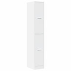 vidaXL Apothekerschrank Weiß 30 x 41 x 174,5 cm Holzwerkstoff