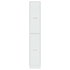 vidaXL Apothekerschrank Weiß 30 x 41 x 174,5 cm Holzwerkstoff