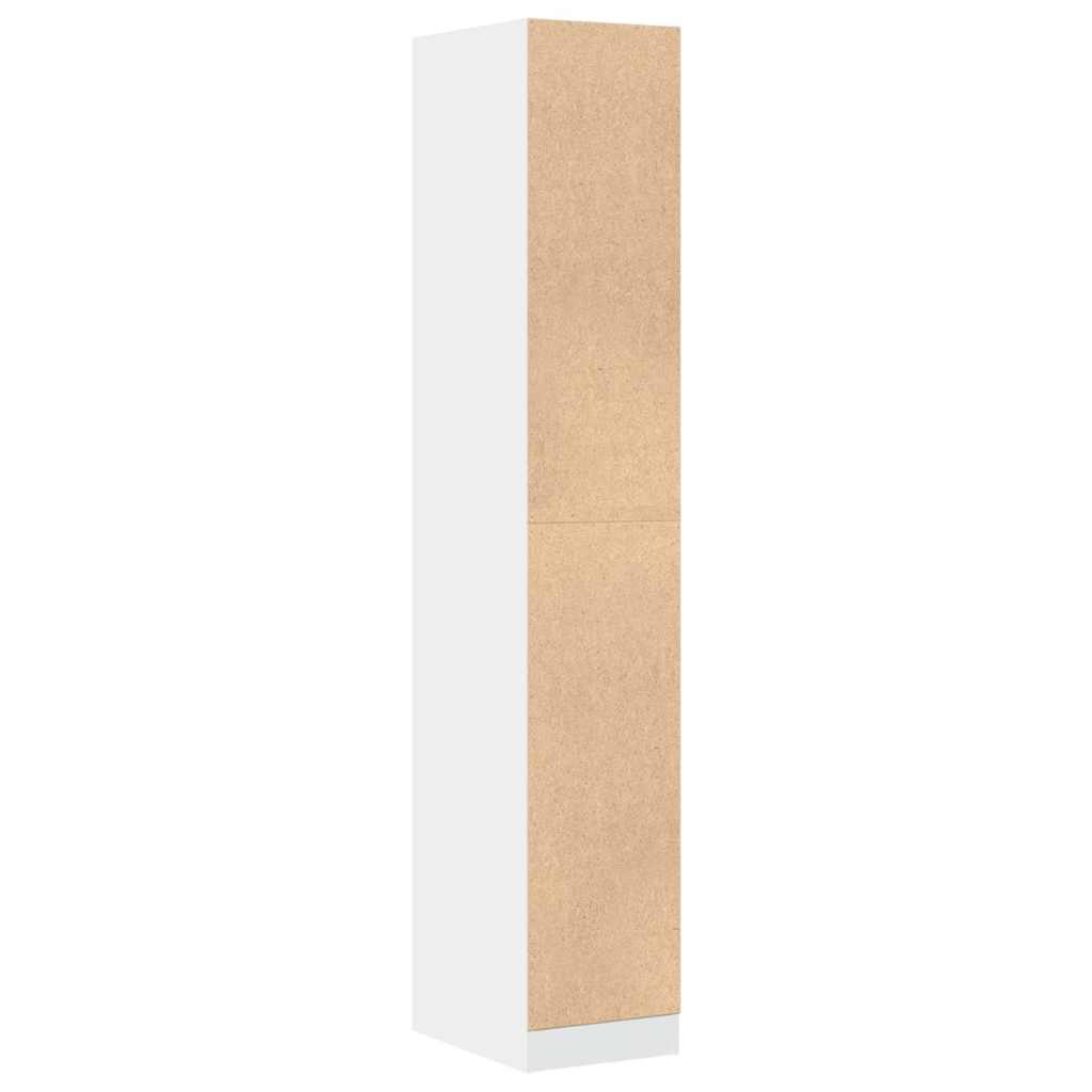vidaXL Apothekerschrank Weiß 30 x 41 x 174,5 cm Holzwerkstoff