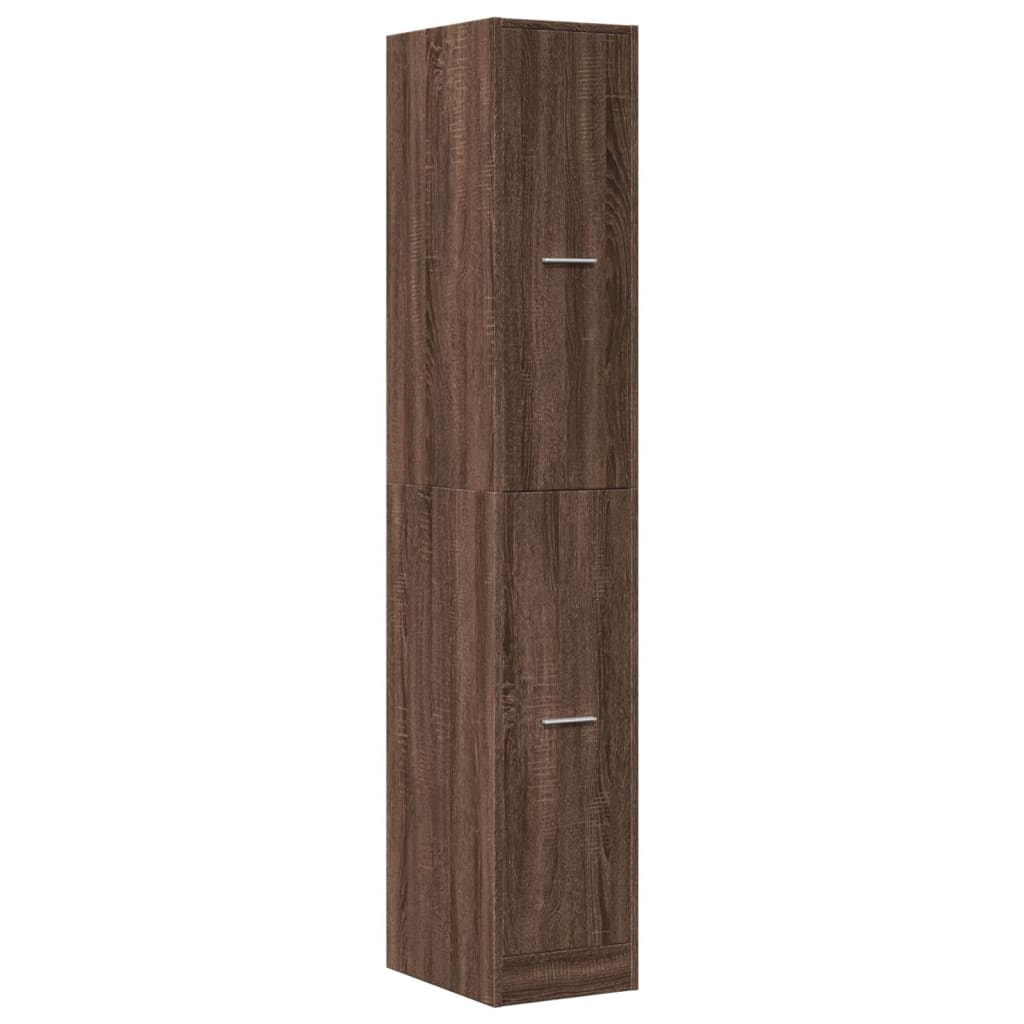 vidaXL Apothekerschrank Eichen-Optik 30x41x174,5 cm Holzwerkstoff
